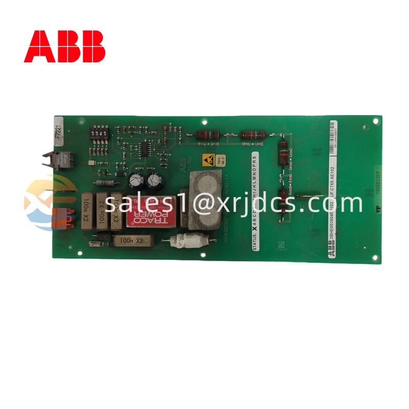 ABB 3BHE003604R0102 UFC765AE102 Interface & Control Board2